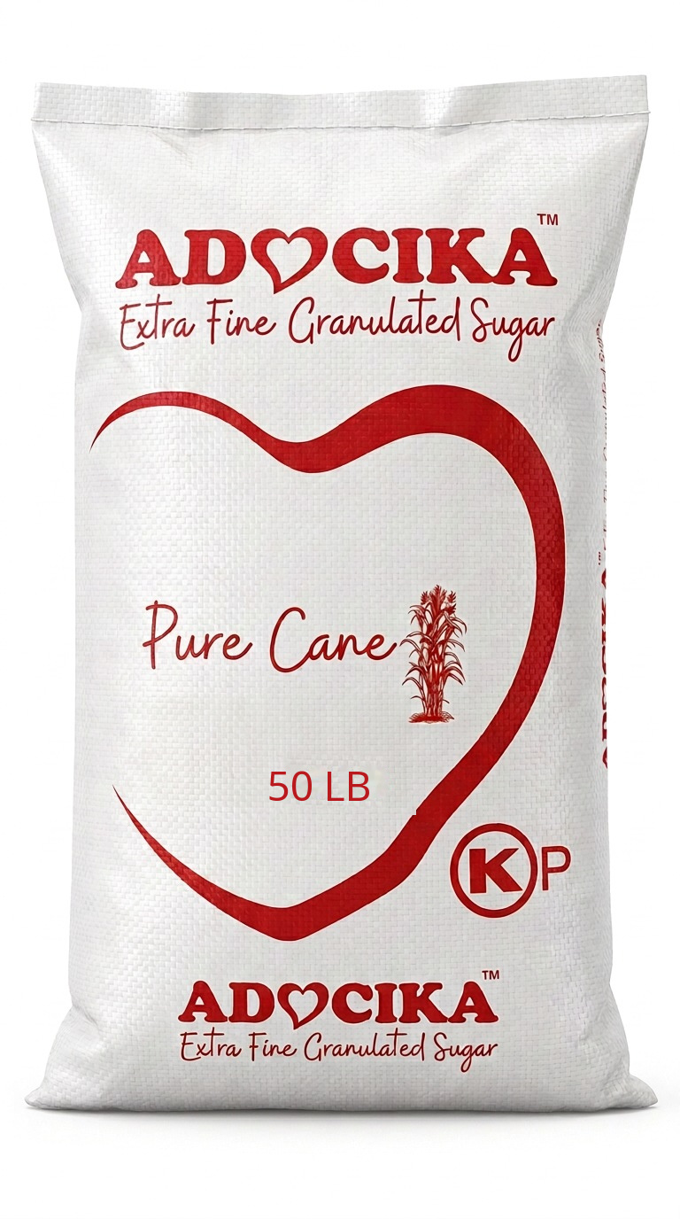 ADOCIKA 50 lb sugar bag