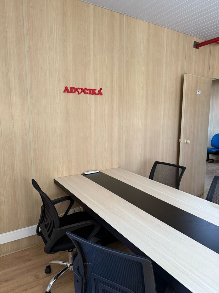 Corporate branding — meeting area